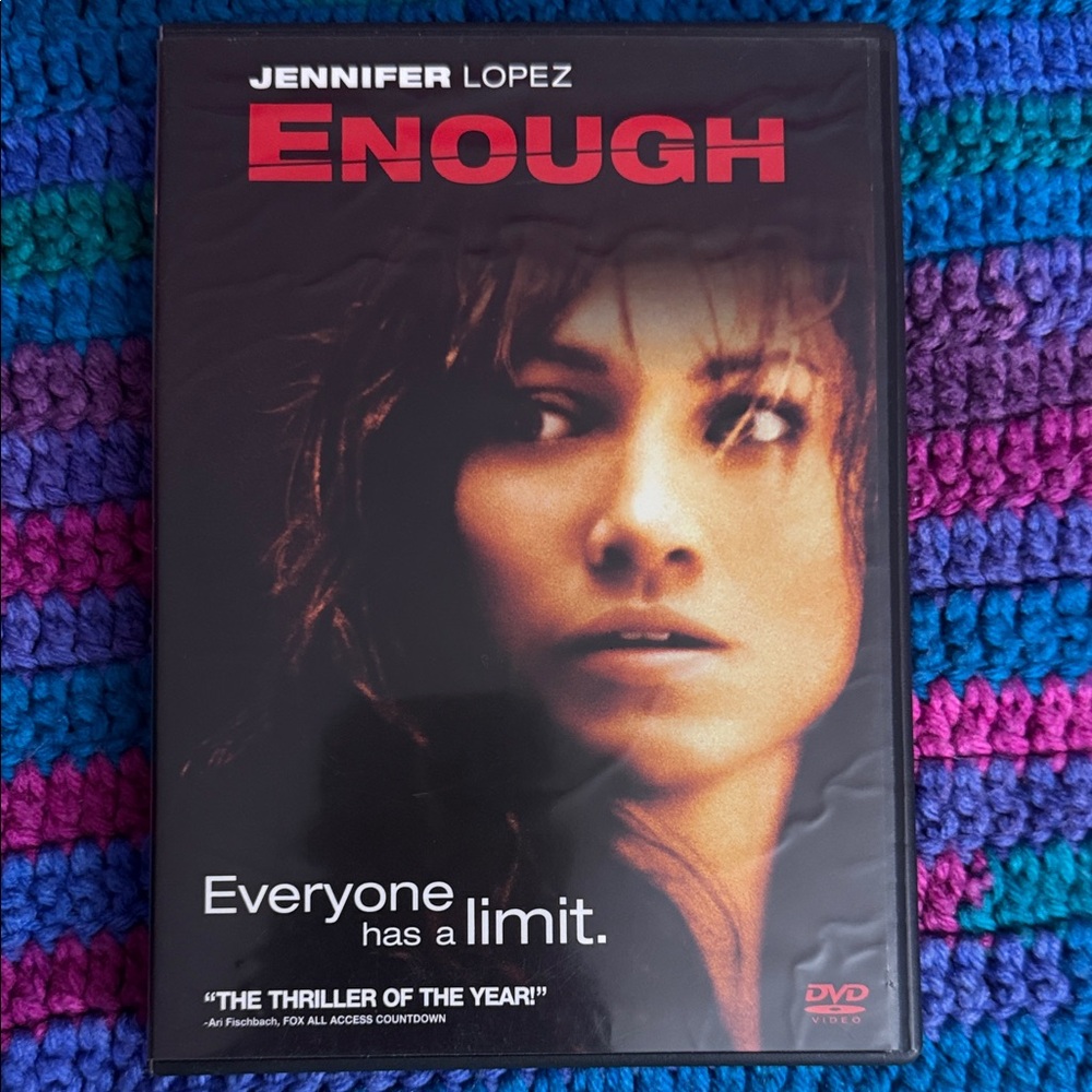 Jennifer Lopez 'Enough' DVD